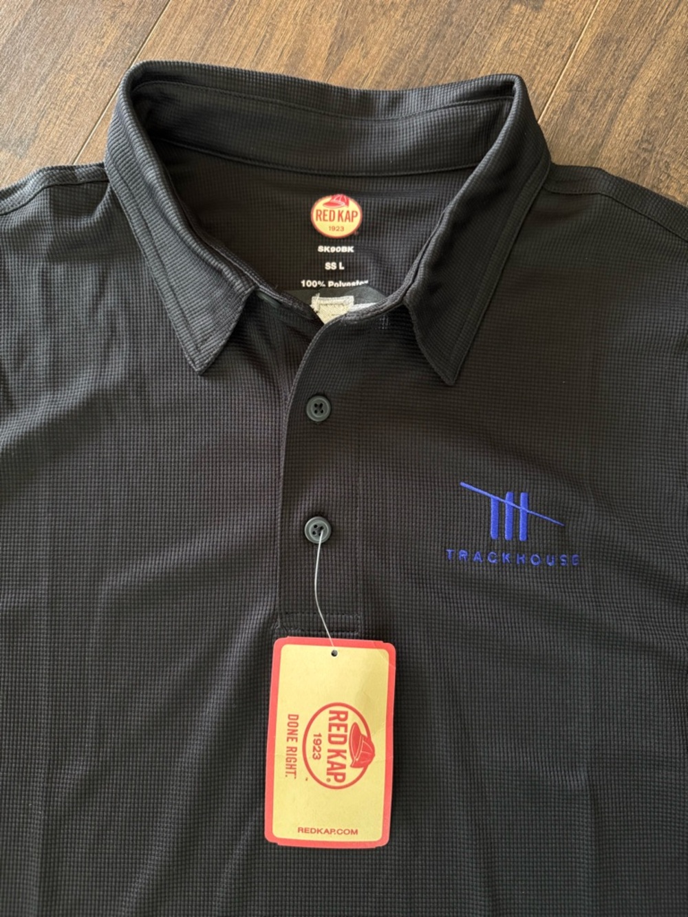 Trackhouse Racing Chevy Large Team Issued Polo Shirt NASCAR Chastain Zilisch SVG